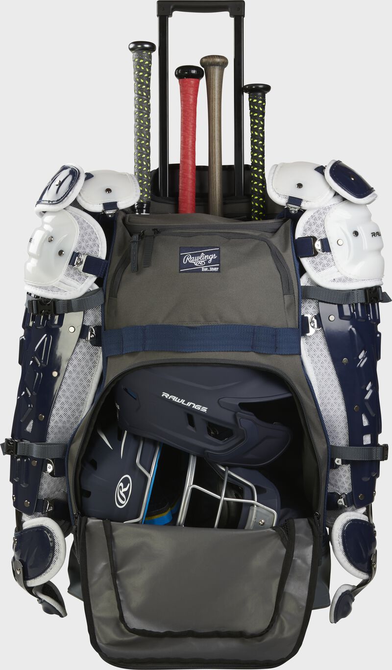 Rawlings Wheeled Catcher's Backpack