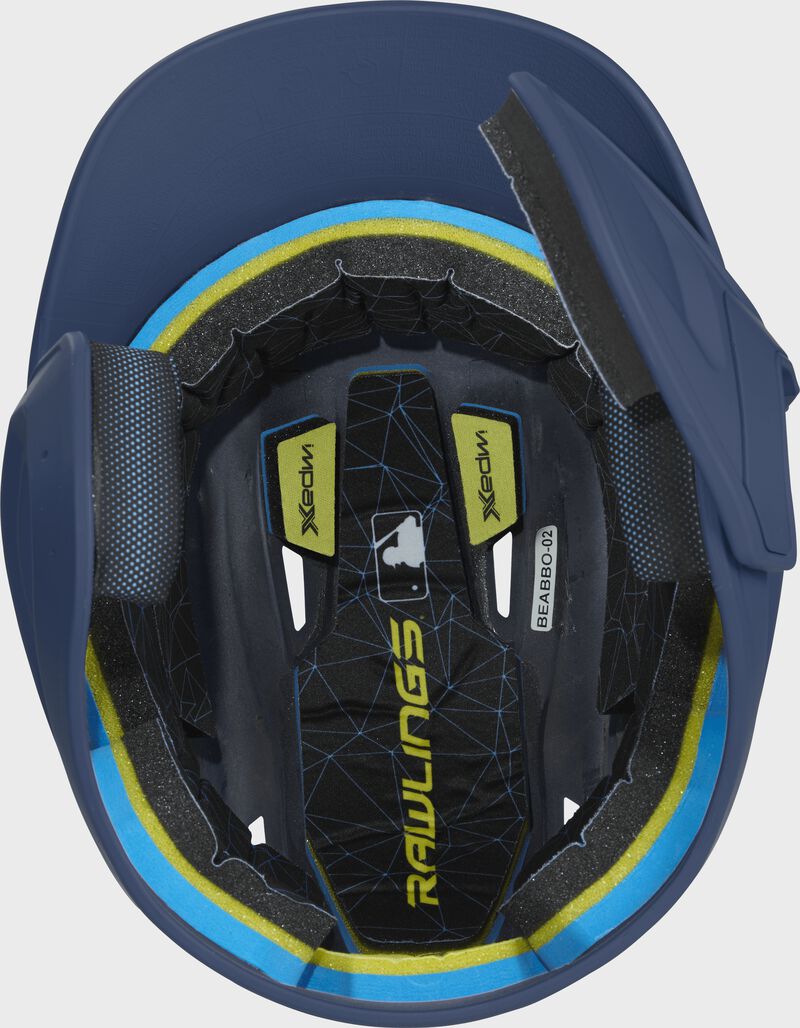 Mach Right Handed Batting Helmet with EXT Flap, 1-Tone & 2-Tone loading=