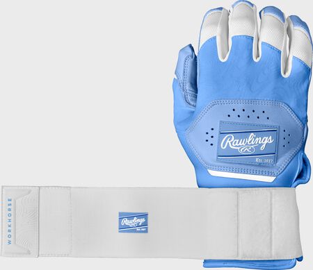 Rawlings Workhorse Compression Strap Batting Gloves, Adult & Youth Sizes Rawlings Workhorse Compression Strap Batting Gloves, Adult & Youth Sizes