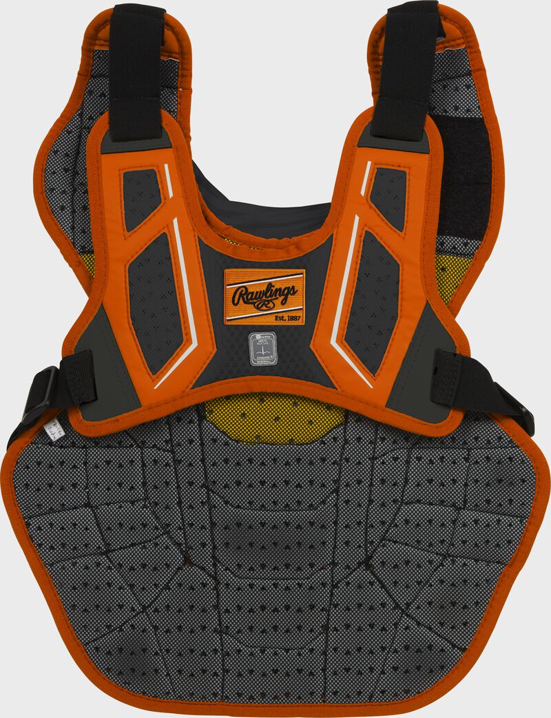 Rawlings Velo 2.0 Chest Protector, Meets NOCSAE