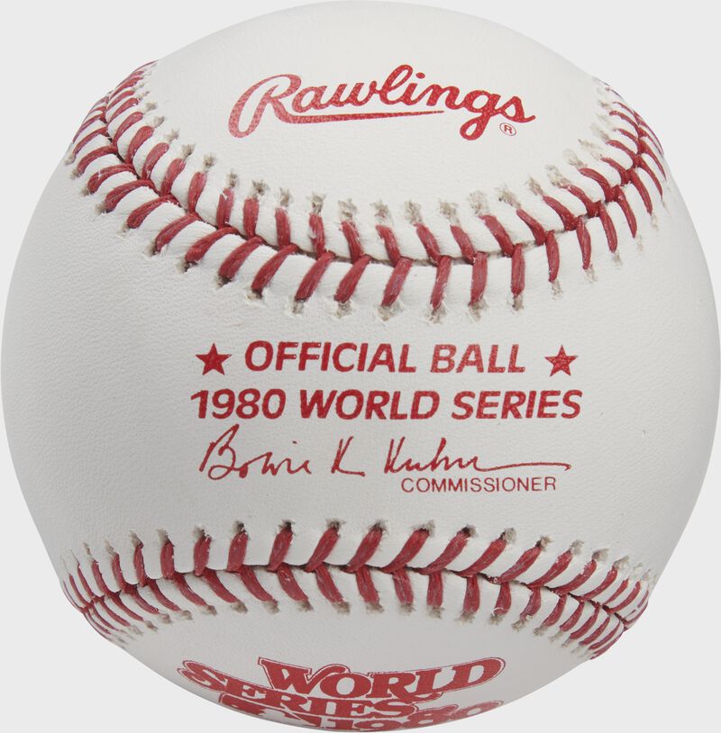 Rawlings MLB World Series Commemorative Baseball, 1980