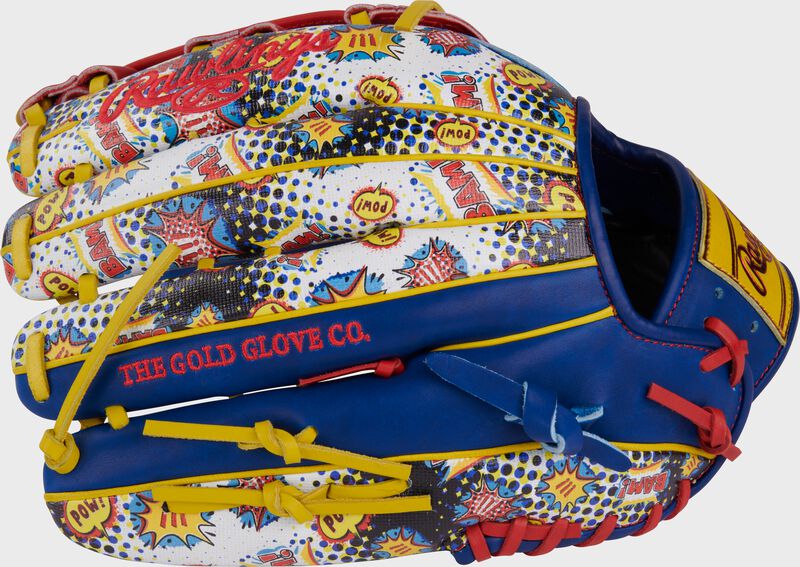 12.75-inch Rawlings Heart of the Hide ColorSync 9.0 Comic Outfield Glove