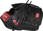 Thumb of a black Jacob Degrom Pro Preferred infield/pitcher's glove with a 2-Piece solid web - SKU: PROS205-JD48 image number null