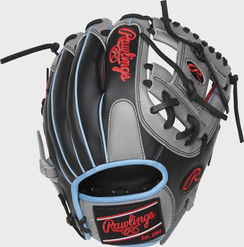 PRO204-2SGSS 11.5-inch Heart of the Hide ColorSync I-Web glove with a black Speed Shell back loading=
