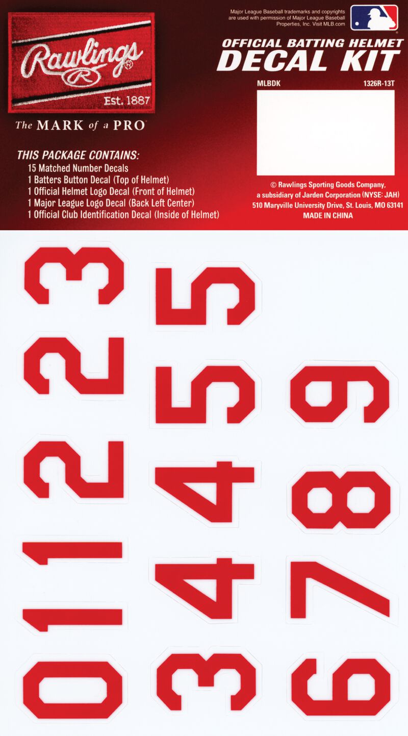 MLB Los Angeles Angels Decal Kit