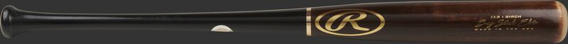 A 2021 Big Stick Elite I13 Big Stick Elite Birch wood bat with a flame tempered barrel and black handle - SKU: I13RBB