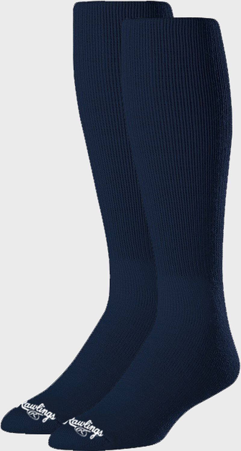 Navy over-the-calf socks | SKU: SOC-NVY