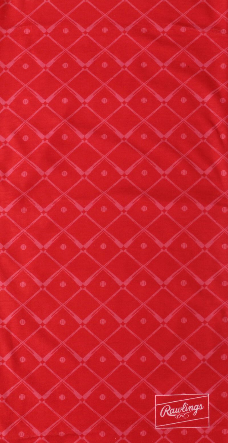A red bats Rawlings multi functional gaiter - SKU: RC40005-600