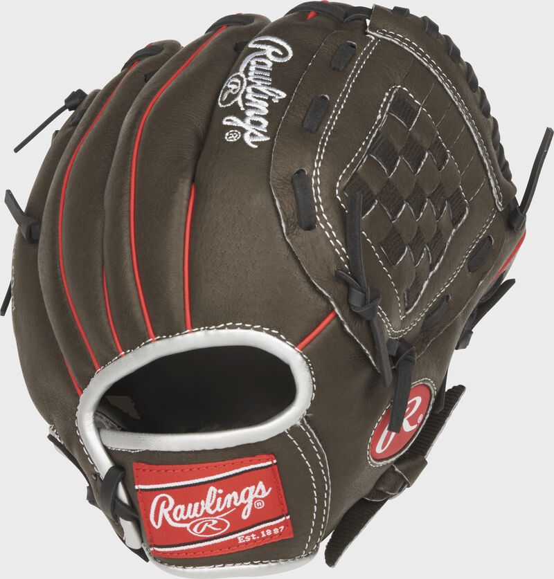 MPL100DSB 10-inch youth Mark of a Pro Light glove with a dark shadow back loading=