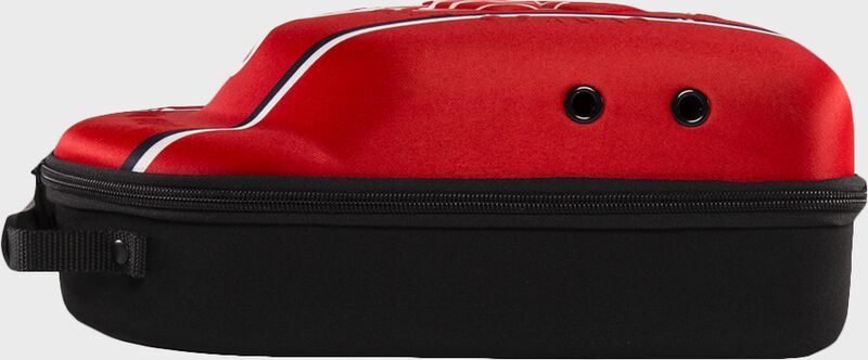 Back view of Rawlings Black Clover Red Patch Hat Caddie, Special Edition - SKU: RBCCADP