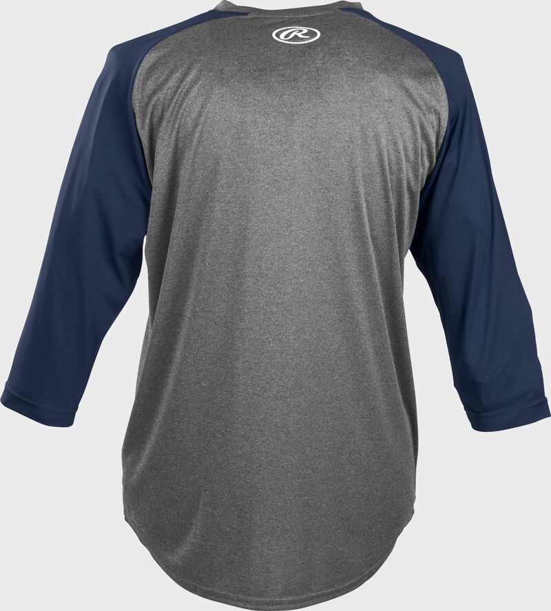 Rawlings 3/4 Sleeve Performance Jersey Shirt, Adult & Youth