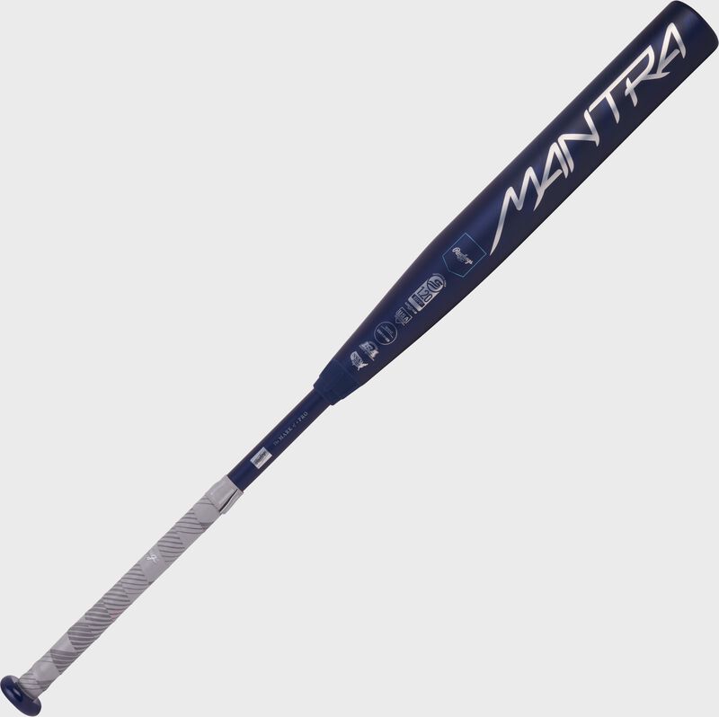 Main image of a navy 2025 Rawlings Mantra -10 fastpitch softball bat