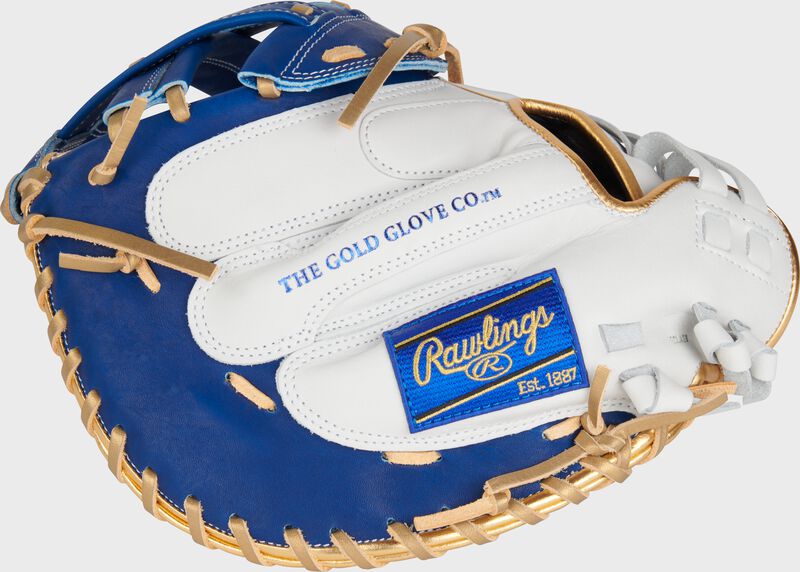 Liberty Advanced Color Series 34 in Catcher's Mitt, White/Royal, Right