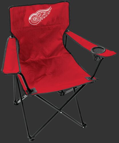 Front of Rawlings Red NHL Detroit Red Wings Gameday Elite Chair With Team Logo SKU #00694116111