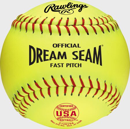 USA Official 12" Softballs, 3 Pack or Dozen USA Official 12" Softballs, 3 Pack or Dozen
