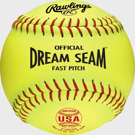 USA Official 12" Softballs, 3 Pack or Dozen