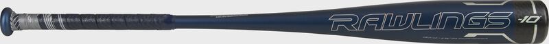 Rawlings logo on the barrel of a USA Velo ACP-10 baseball bat - SKU: US1V10