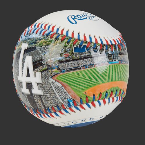 Stadium picture of a Los Angeles Dodgers stadium baseball