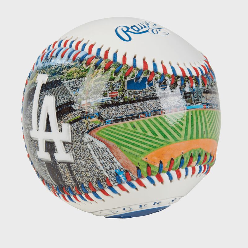Stadium picture of a Los Angeles Dodgers stadium baseball