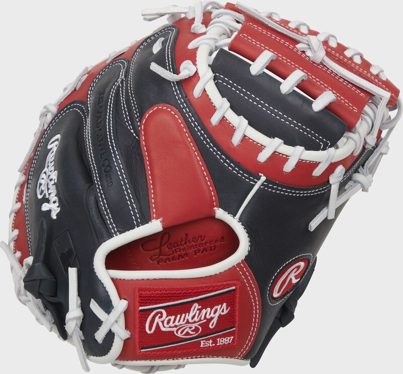 Shell back view of 2022 Breakout 32.5-inch Catcher's Mitt image number null