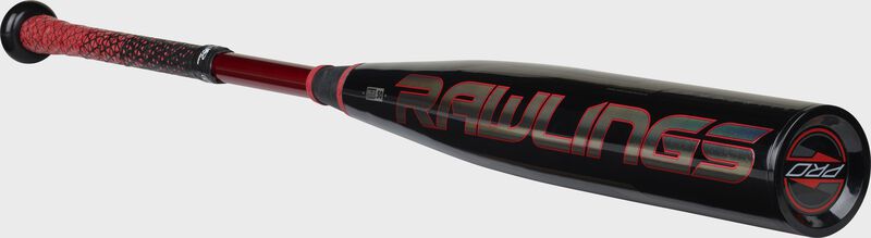 3/4 angle view of a 2021 Quatro Pro BBCOR -3 Bat - SKU: BB1Q3