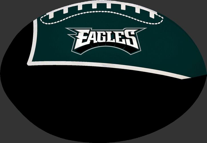 Midnight Green and Black NFL Philadelphia Eagles Football With Team Name SKU #07831080114