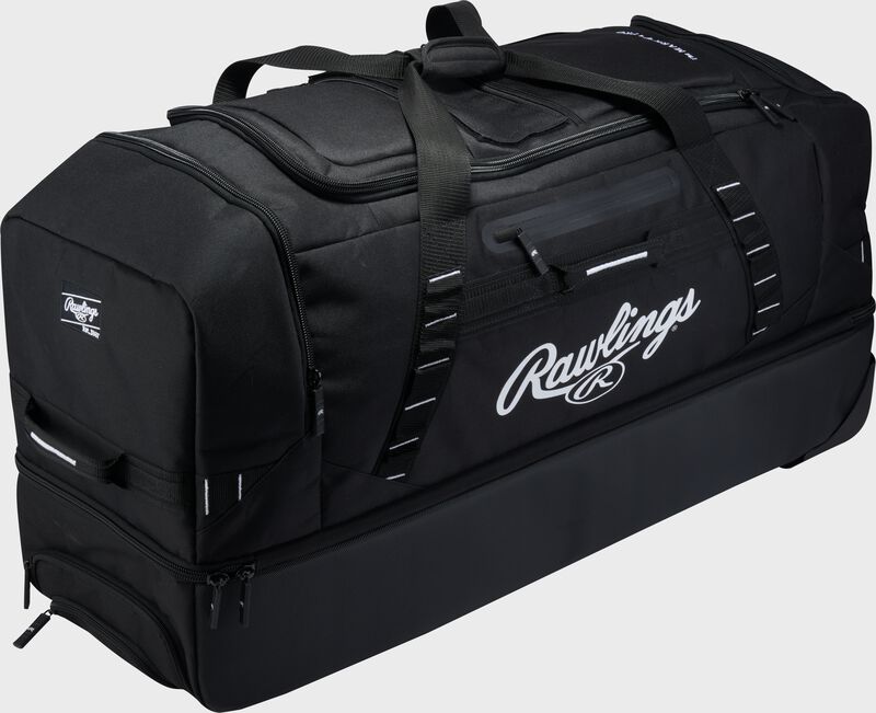 Rawlings YADI2 Luggage Wheeled Equipment Bag, Black