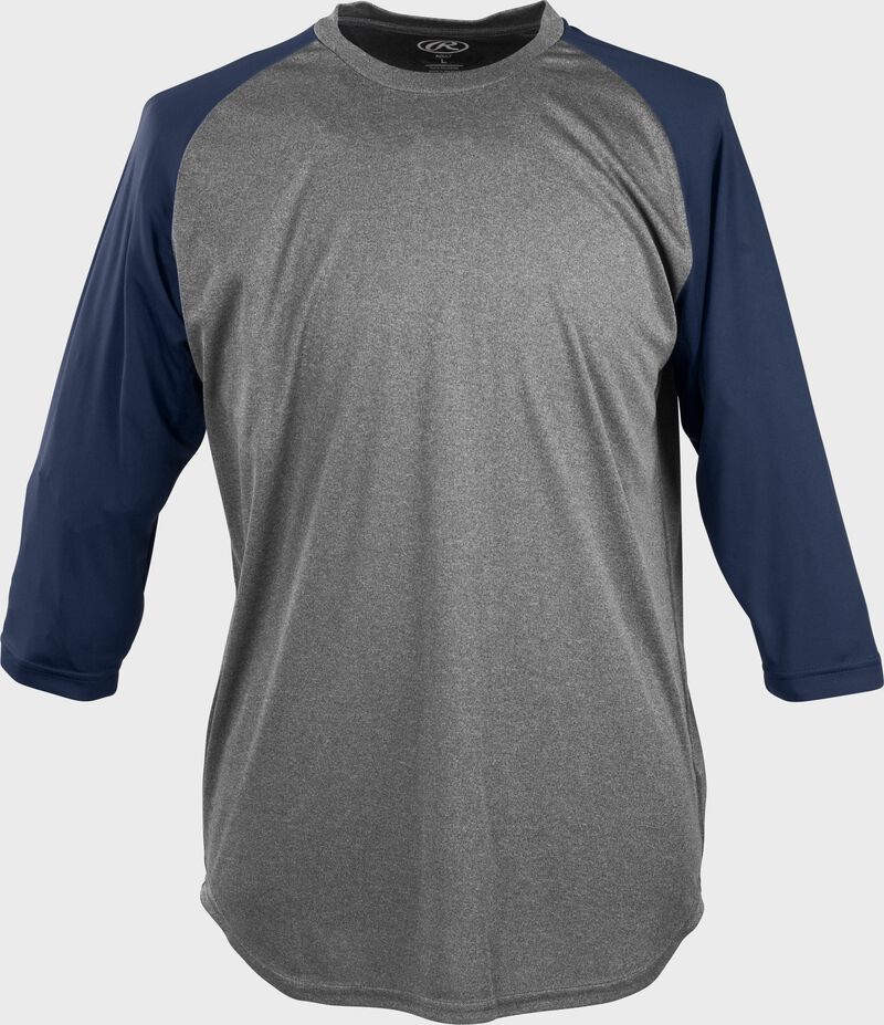 Rawlings 3/4 Sleeve Performance Jersey Shirt, Adult & Youth