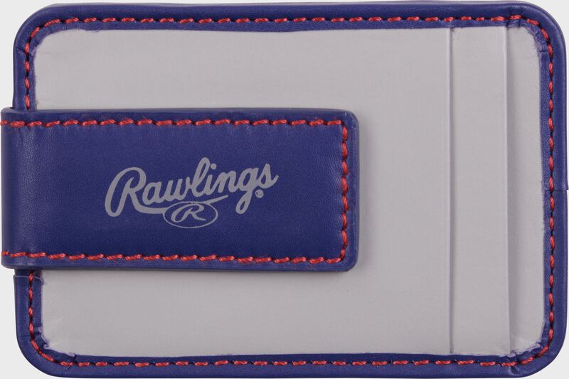 Rawlings "Pop" Baseball Stitch Front Pocket Wallet