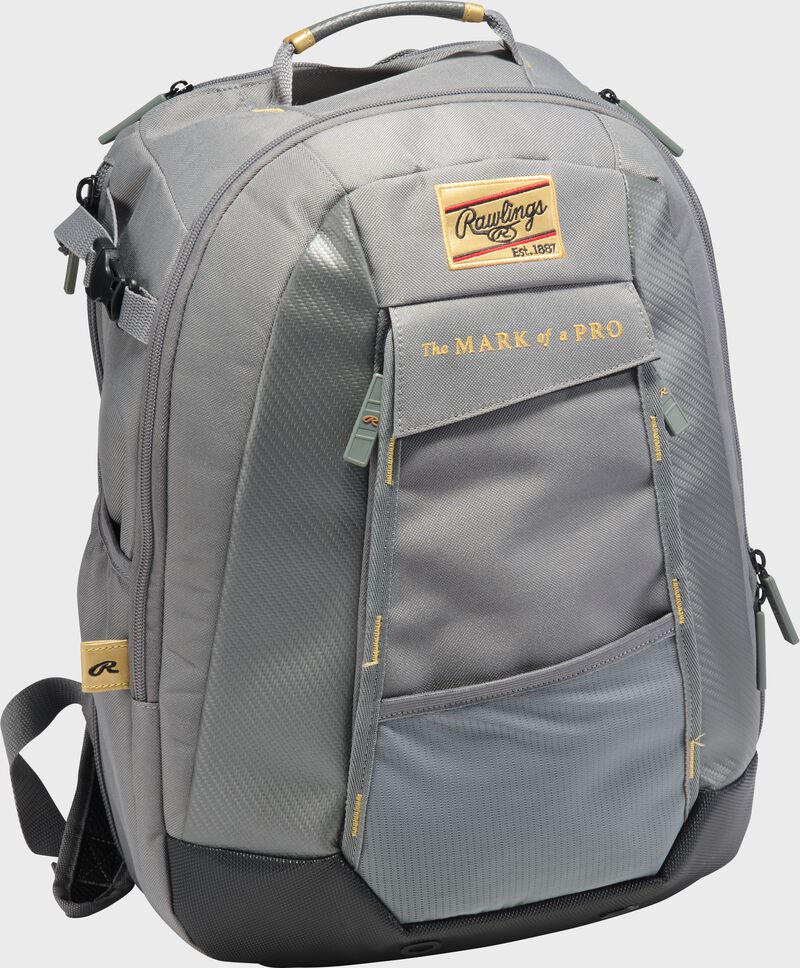 Rawlings Gold Collection Utility Backpack, Graphite