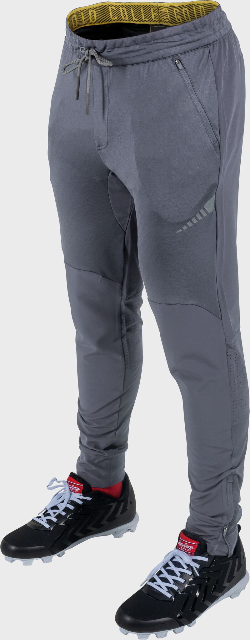 Rawlings Gold Collection Training Jogger Pant, Adult 2XL, Blue Gray