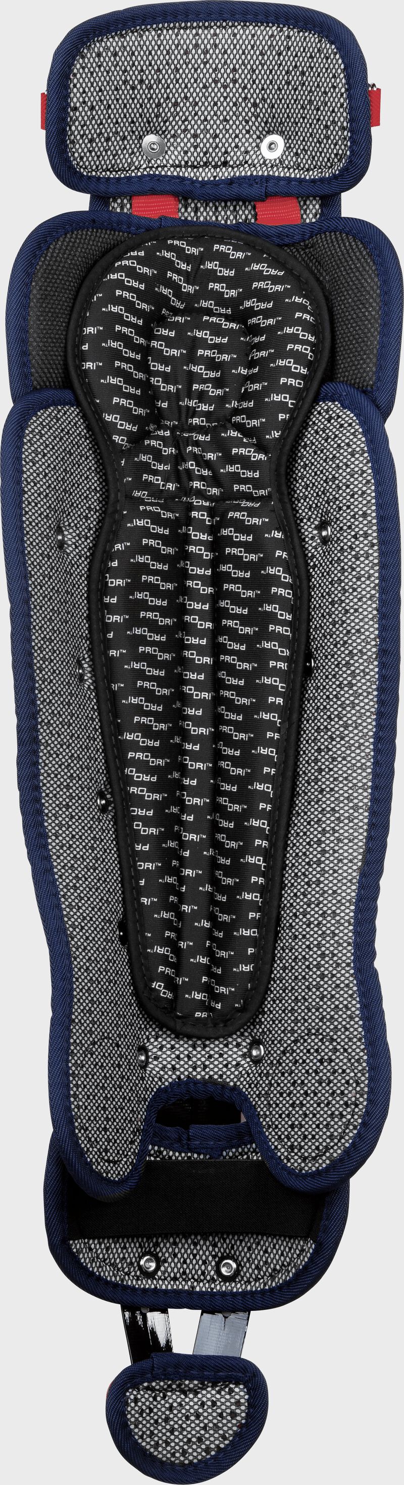 Back view of Velo Leg Guards | Adult & Intermediate - SKU: LGVEL