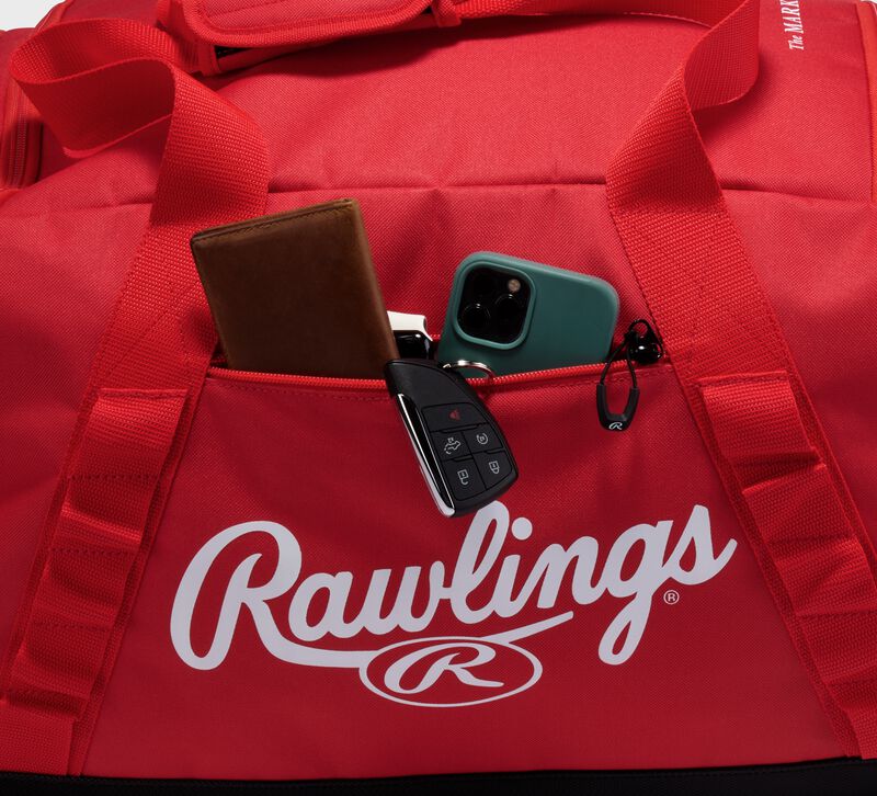 Rawlings Covert 2 Duffle Bag, Scarlet