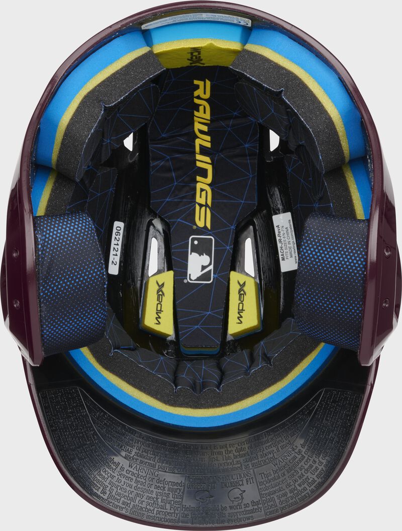 Rawlings Mach Gloss Batting Helmet, Senior & Junior Sizes
