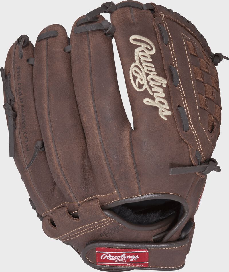 Shell back view of Player Preferred 12.5-in infield/outfield glove