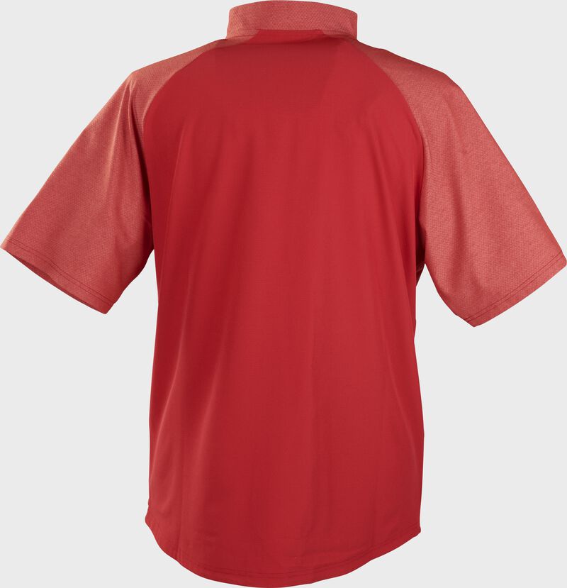 Back of a scarlet ColorSync cage jacket - SKU: CSSSJ2-S