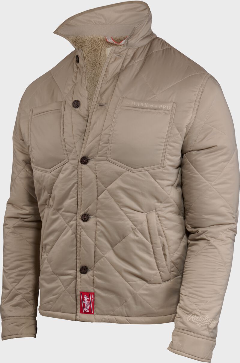 Rawlings x The Normal Brand The Only Jacket , Sand, Adult 2XL