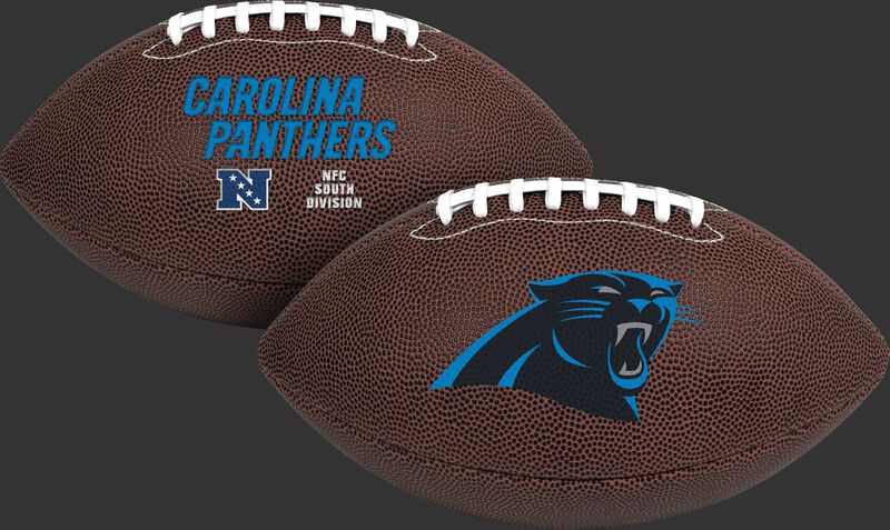 NFL Carolina Panthers Air-It-Out youth football with team logo