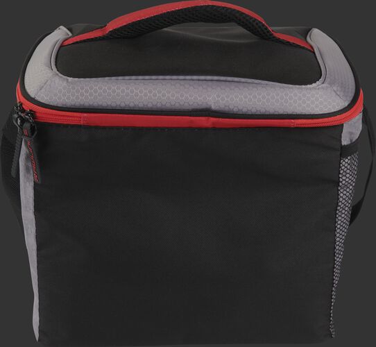 Back of a black Rawlings 24 can cooler with a black handle on top - SKU: 10224043511