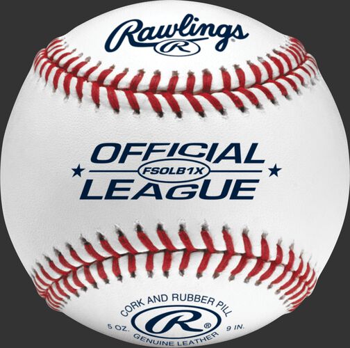 FSXBUCK30 Flat seam baseball with Official League logo