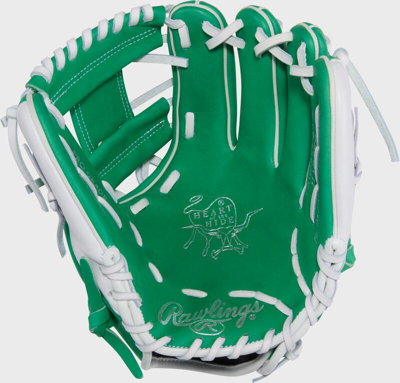 Exclusive Heart of the Hide 11.5-Inch Kelly Green Infield Glove, Right Hand Throw