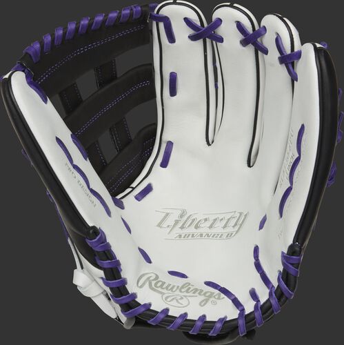 Liberty Advanced Color Series 13-Inch Outfield Glove Black/Purple