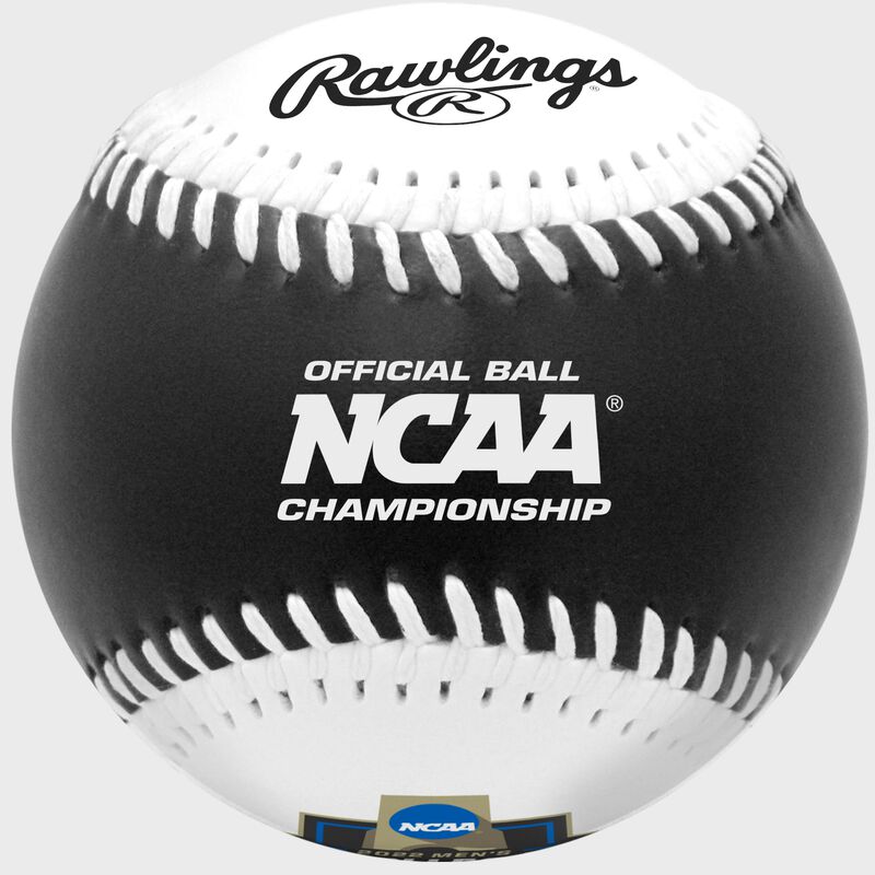 2022 NCAA College World Series Black Replica Baseball
