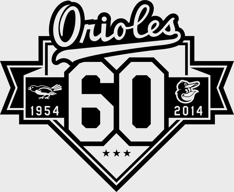 MLB 2014 Baltimore Orioles Anniversary Baseball