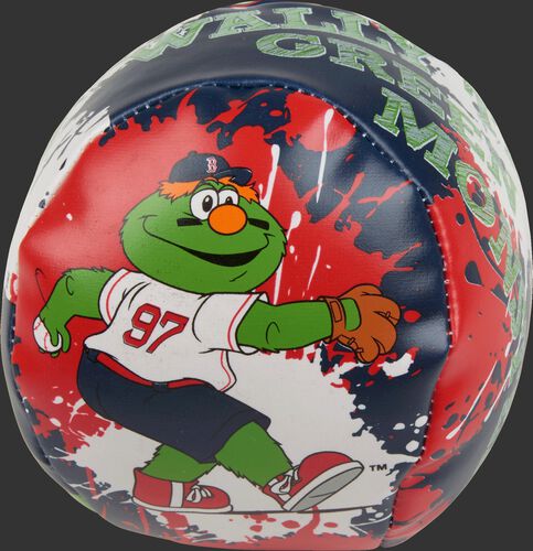 Rawlings Boston Red Sox Quick Toss 4'' Softee Baseball With Team Mascot On Front In Team Colors SKU #01320024112