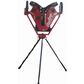 Front of Rawlings Red Spin Ball Pro 3 Wheel Softball Pitching Machine SKU #RPM3SB image number null