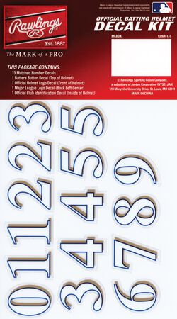 Mlb Milwaukee Brewers Decal Kit