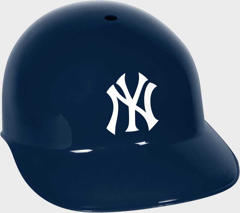 A navy MLB New York Yankees replica helmet - SKU: 01950030111