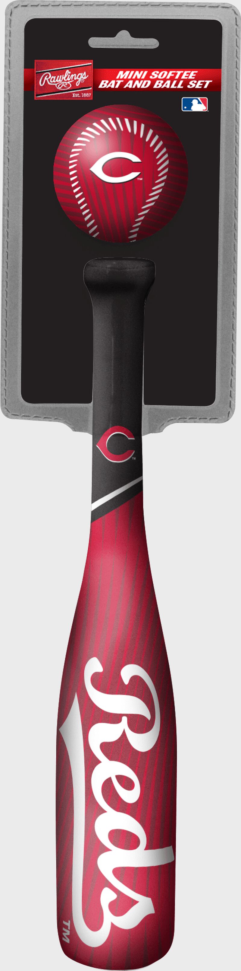 MLB Cincinnati Reds Slugger Softee Mini Bat and Ball Set