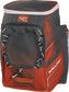 Front right angle of an orange Impulse backpack - SKU: IMPLSE-BO image number null